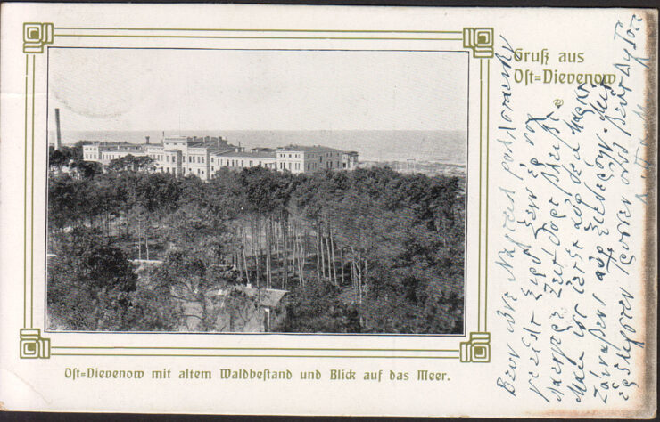 DZIWNÓW - DIEVENOW - STARY DRZEWOSTAN - GRUSS 1914 R.