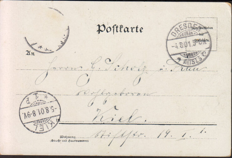 DREZNO - ZWINGER - SECESJA 1901 R.