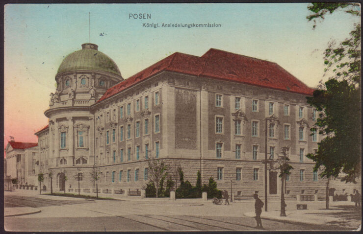 POSEN (POZNAŃ) - KONIG. ANSIEDELUNGSKOMMISSION (KR. KOMIS. OSADNICZA) 1912 R.