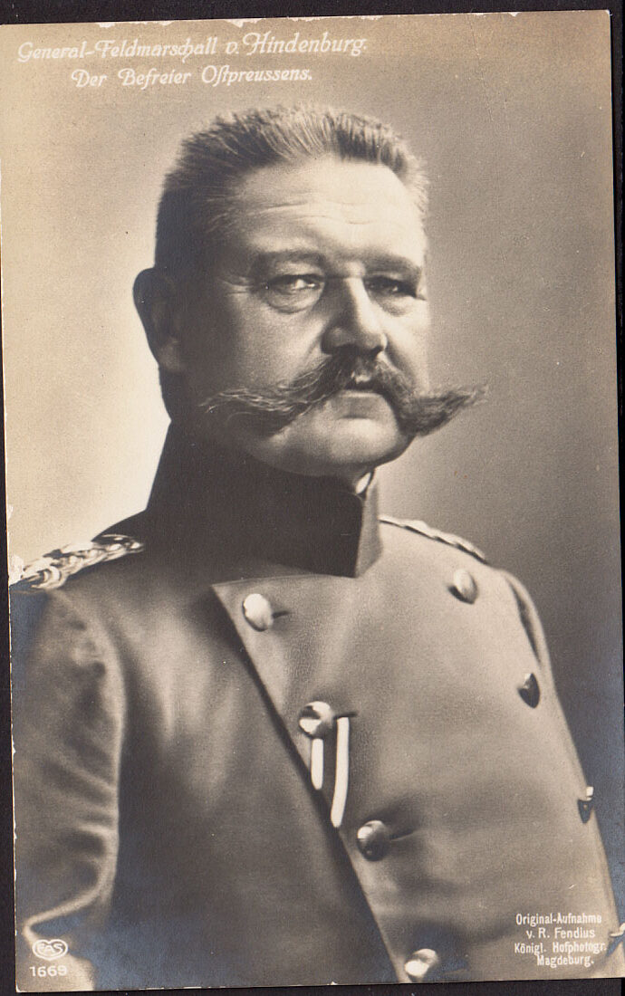 FELDMARSZAŁEK - HINDENBURG - PORTRETOWE