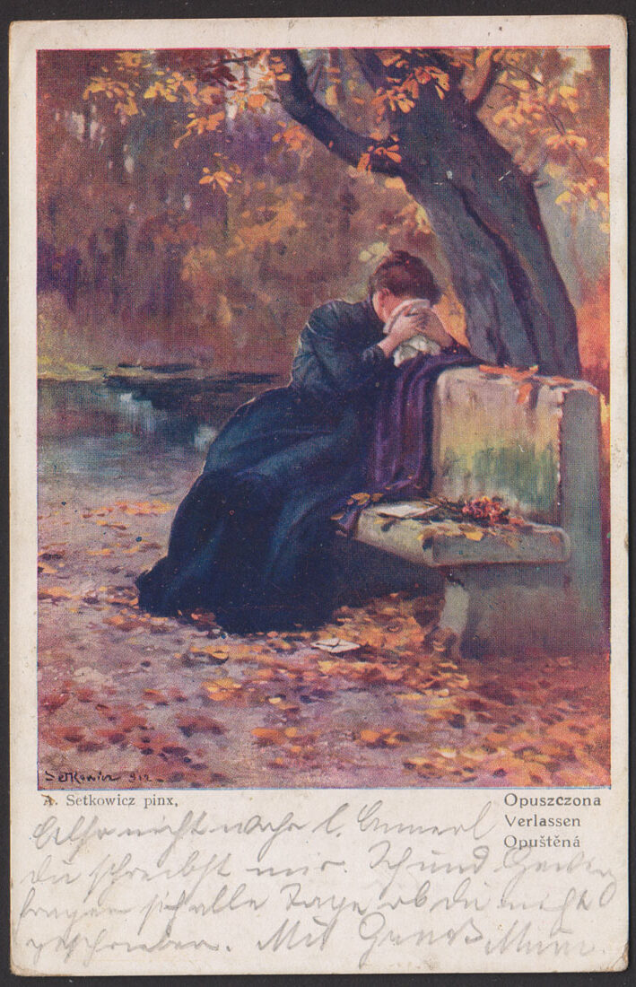 A. SETKOWICZ - PUSZCZONA - MALARSTWO POLSKIE 1917 R.