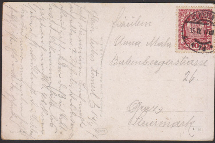 A. SETKOWICZ - PUSZCZONA - MALARSTWO POLSKIE 1917 R.