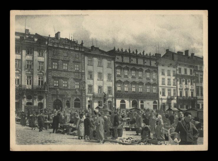 LWÓW / LEMBERG - RYNEK - DZIEŃ TARGOWY