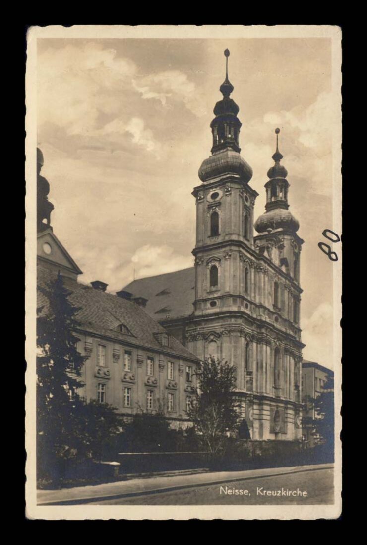 NEISSE (NYSA) - KREUZKIRCHE - KOŚCIÓŁ - ZDJĘCIOWA