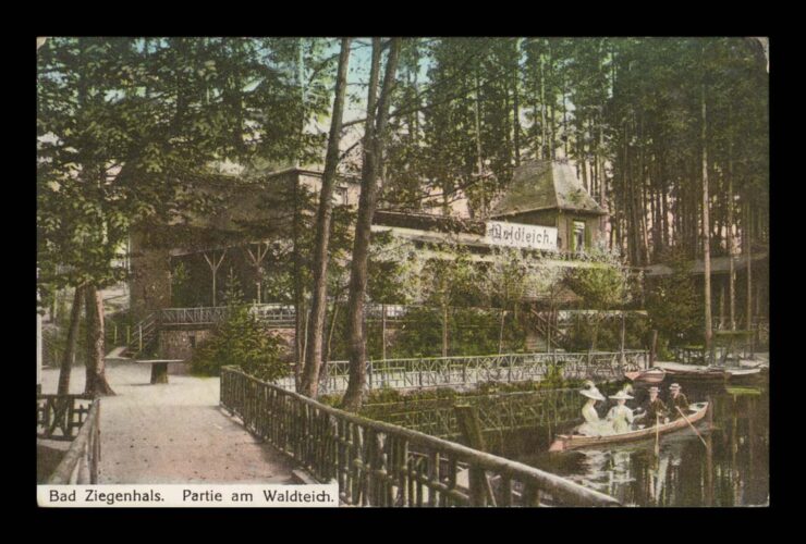 ZIEGENHALS (GŁUCHOŁAZY) - WALDTEICH - SIELANKA - ŁÓDKA 1912 R.