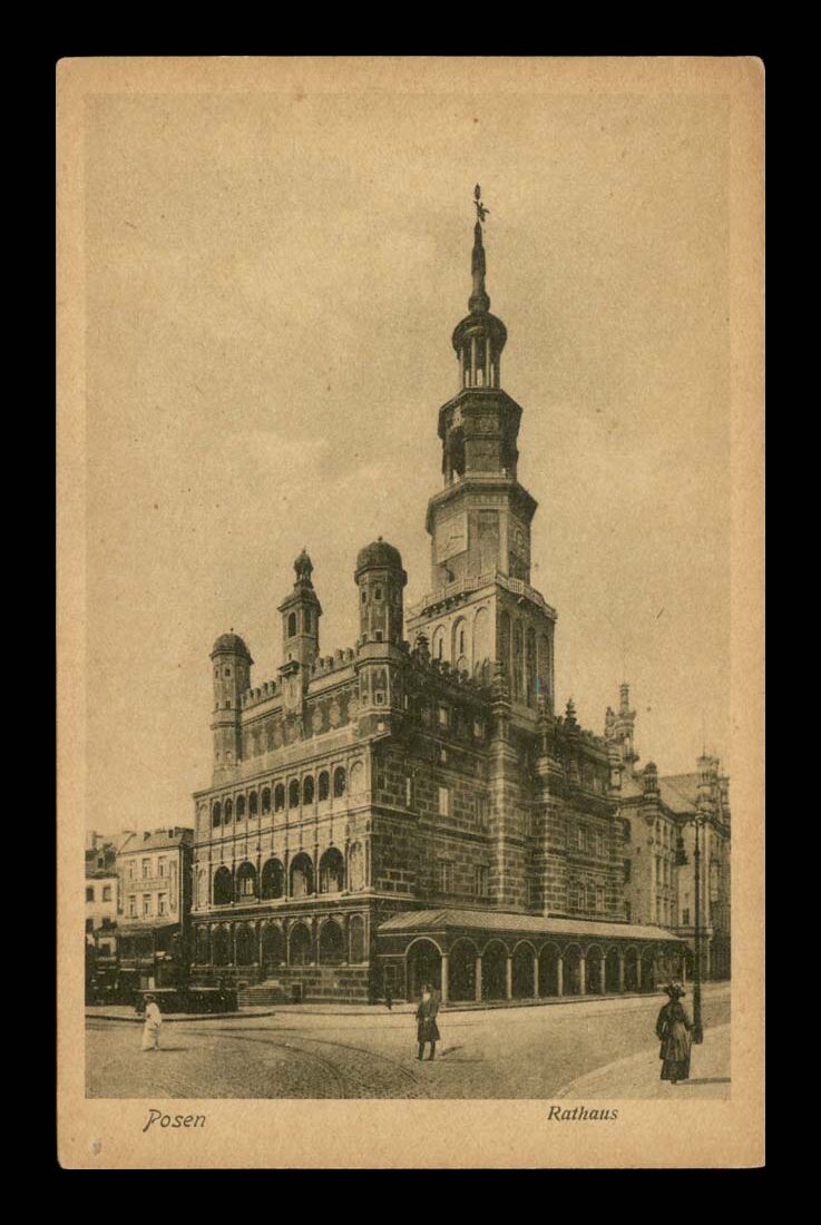 POSEN (POZNAŃ) - RATHAUS - RATUSZ