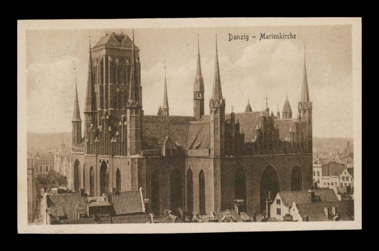 DANZIG (GDAŃSK) - MARIENKIRCHE -BAZYLIKA MARIACKA
