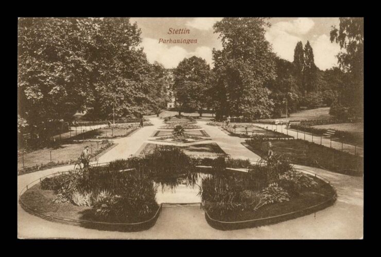 STETTIN (SZCZECIN) - PARKANIENGARTEN - PARK