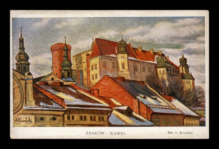 SIGN. L. KOWALSKI - KRAKÓW, WAWEL - MALARSTWO 1937