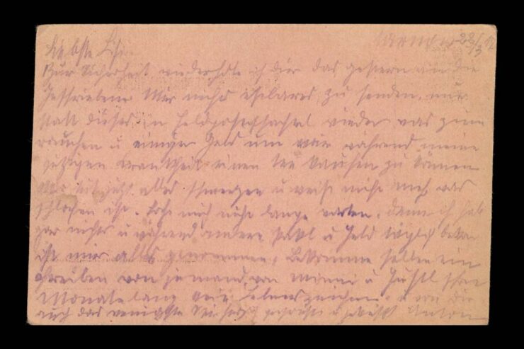 TARNOWITZ, TARNÓW -FELDPOST 1917 - I WŚ - STEMPLE 1917