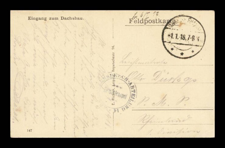 OKOPY, SCHRON, IWW, PRUSY, DROGA DO FRYZJERA, POSIŁEK, FELD. 1918