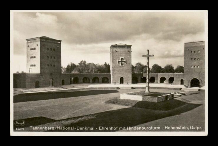 HOHENSTEIN (OLSZTYNEK), TANNENBERG, OSTERODE, ŻELAZNY KRZYŻ 1935