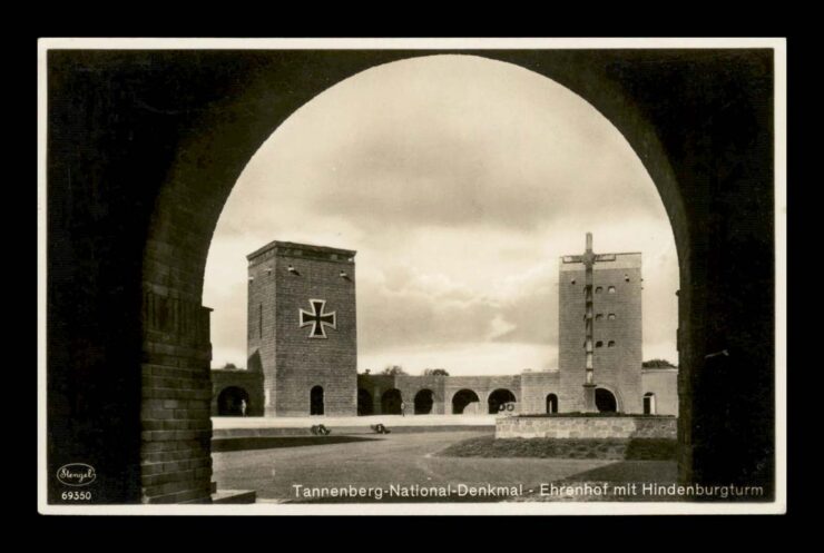 HOHENSTEIN (OLSZTYNEK), TANNENBERG, OSTERODE, ŻELAZNY KRZYŻ 1935