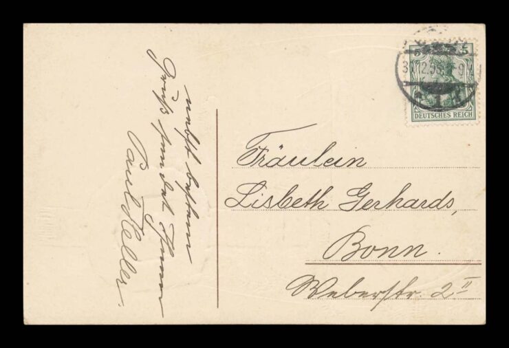 ZIMA, NOWY ROK, ZACHÓD SŁOŃCA 1908