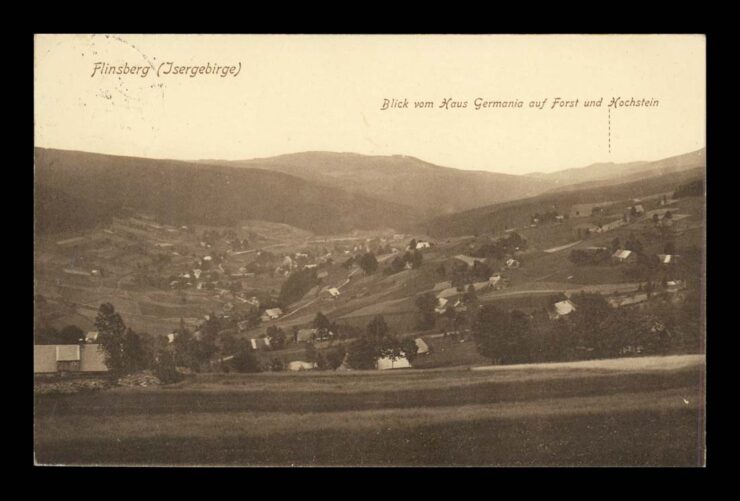 BAD FLINSBERG (ŚWIERADÓW ZDRÓJ), HAUS GERMANIA, 1913