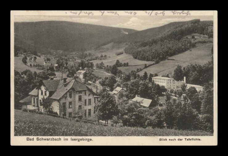 BAD SCHWARZBACH, FLINSBERG, KURHAUS, BERGSCHLOSS 19129