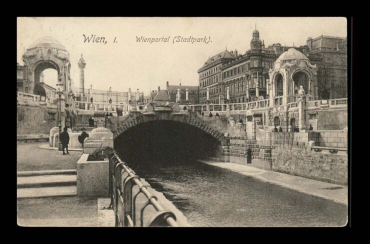 WIEN (WIEDEŃ), WIENPORTAL, KANAŁ 1911