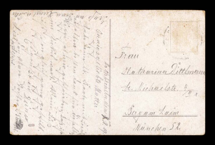 POZDROWIENAI Z OJCZYZNY (HEIMAT) 1919