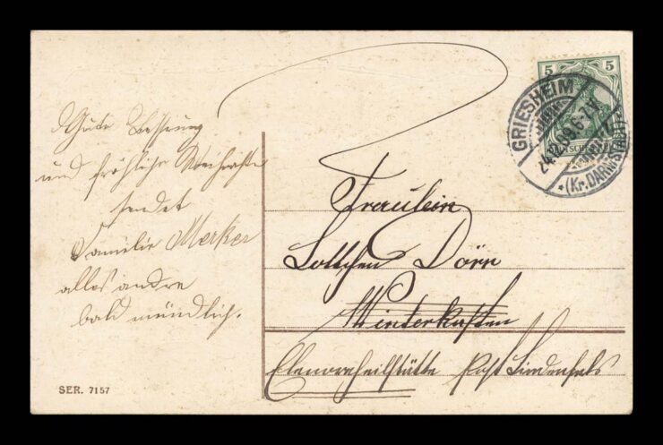 FROHLICHE WEIHNACHTEN (BOŻE NARODZENIE), KAPLICZKA, NOCNA, KOLĘDA, GEL 1909